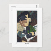 Juan Gris #317 - Fine Art Postcard Postkarte (Vorne/Hinten)
