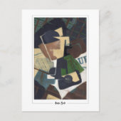 Juan Gris #317 - Fine Art Postcard Postkarte (Vorderseite)