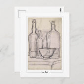 Juan Gris #321 - Fine Art Postcard Postkarte (Vorne/Hinten)