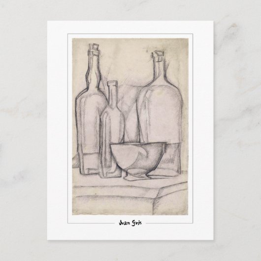 Juan Gris #321 - Fine Art Postcard Postkarte (Vorderseite)