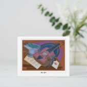 Juan Gris #324 - Fine Art Postcard Postkarte (Stehend Vorderseite)