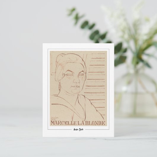 Juan Gris #331 - Fine Art Postcard Postkarte (Stehend Vorderseite)