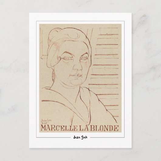 Juan Gris #331 - Fine Art Postcard Postkarte (Vorderseite)