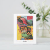 Juan Gris #9 - Fine Art Postcard Postkarte (Stehend Vorderseite)