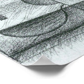 Juan Gris - Die Gitarre Poster (Ecke)