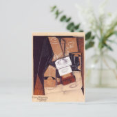 Juan Gris - Die Kaffeemaschine Postkarte (Stehend Vorderseite)