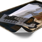 Juan Gris Fine Art im Fenster Öffnen Poster (Ecke)