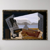 Juan Gris Fine Art im Fenster Öffnen Poster (Vorne)
