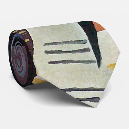 Juan Gris - Geige und Glas - Abstrakte Kunst Krawatte (Gerollt)