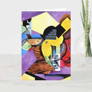 Juan Gris - Gitar, 1913 Karte