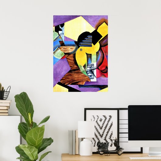 Juan Gris - Gitar, 1913 Poster (Heimbüro)