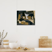 Juan Gris - Kaffeemaschine Poster (Küche)