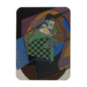 Juan Gris - Karton und Spielkarten Magnet (Vertikal)