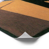 Juan Gris - Pierrot Poster (Ecke)