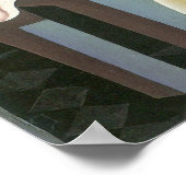 Juan Gris - Pierrot Poster (Ecke)