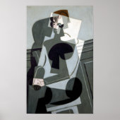 Juan Gris Portrait de Madame Josette Gris Poster (Vorne)