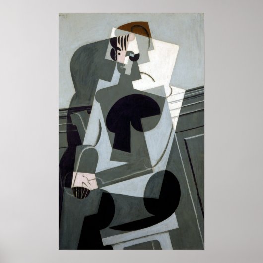 Juan Gris Portrait de Madame Josette Gris Poster (Vorne)