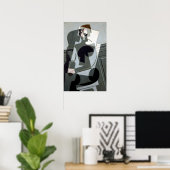 Juan Gris Portrait de Madame Josette Gris Poster (Heimbüro)