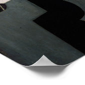 Juan Gris Portrait de Madame Josette Gris Poster (Ecke)