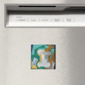 Juan Gris (Spanisch, 1887-1927) Magnet (In Situ (Geschirrspüler))