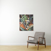 Juan Gris - Stillleben mit Checked Tablecloth Wandteppich (Beispiel)