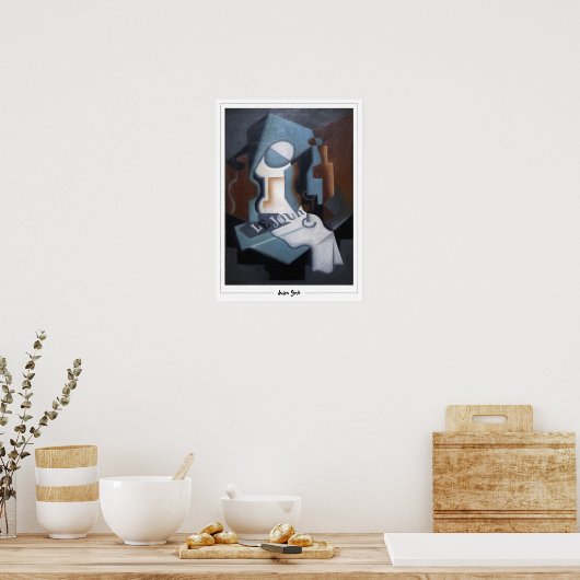Juan Gris Zedign Art Poster #169 (Küche)