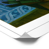 Juan Gris Zedign Art Poster #219 (Ecke)