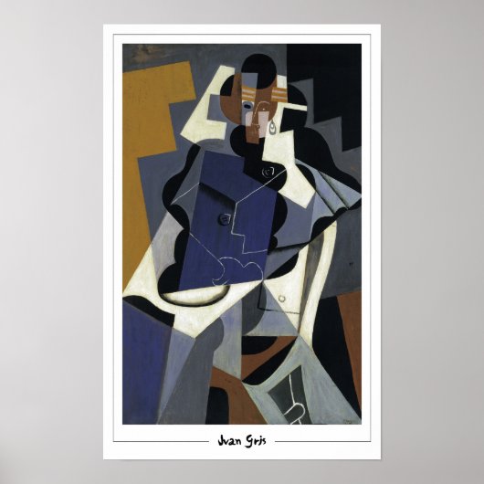 Juan Gris Zedign Art Poster #230 (Vorne)