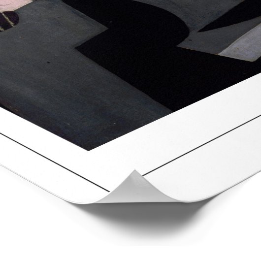 Juan Gris Zedign Art Poster #245 (Ecke)