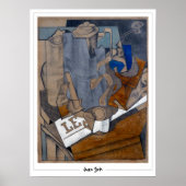 Juan Gris Zedign Art Poster #284 (Vorne)