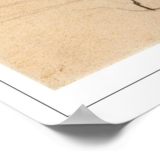 Juan Gris Zedign Art Poster #292 (Ecke)