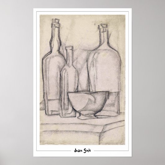 Juan Gris Zedign Art Poster #321 (Vorne)