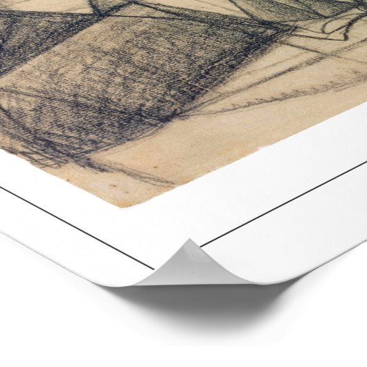 Juan Gris Zedign Art Poster #322 (Ecke)