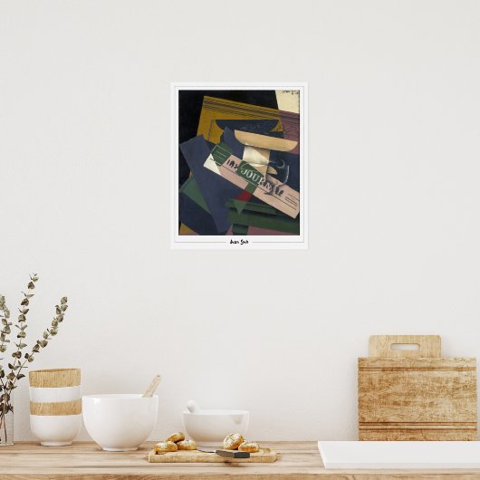 Juan Gris Zedign Art Poster #327 (Küche)