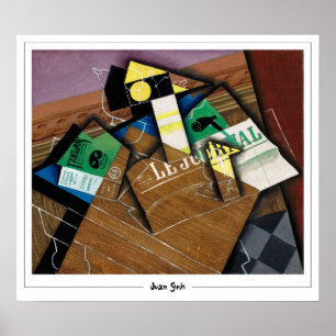 Juan Gris Zedign Kunstposter #12 Poster