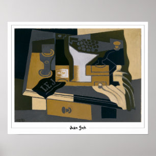 Juan Gris Zedign Kunstposter #185 Poster