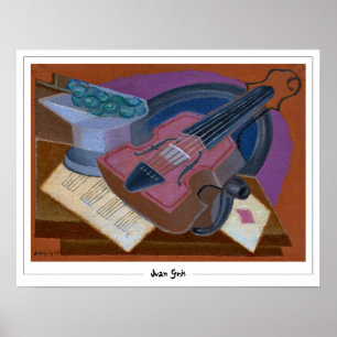 Juan Gris Zedign Kunstposter #324 Poster