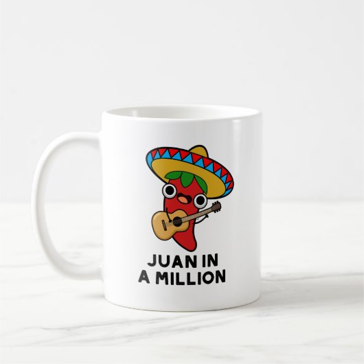 Juan in A Million Funny mexikanischer Chili Puff Kaffeetasse (Links)