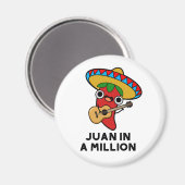 Juan in A Million Funny mexikanischer Chili Puff Magnet (Vorderseite/Rückseite)