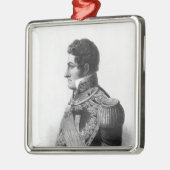 Juan Manuel de Rosas Ornament Aus Metall (Links)