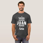 Juan Personalisiert Name Birthday Gift T-Shirt (Vorne ganz)