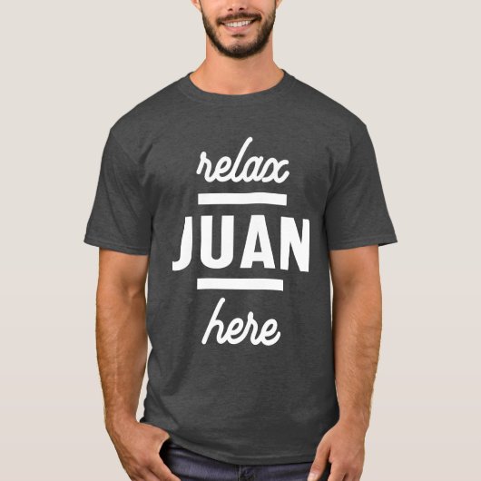 Juan Personalisiert Name Birthday Gift T-Shirt (Vorderseite)