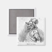 Juan Ponce de Leon Magnet (Vorderseite/Rückseite)