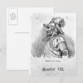 Juan Ponce de Leon Postkarte (Vorne/Hinten)