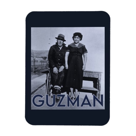 JUAN SR & JUANITA GUZMAN - MAGNET (Vertikal)