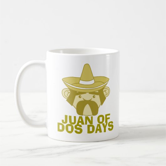 Juan von DOS-Tagen Kaffeetasse (Links)
