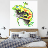 JUANA DER LEGUAN LEINWANDDRUCK (Insitu (Schlafzimmer))