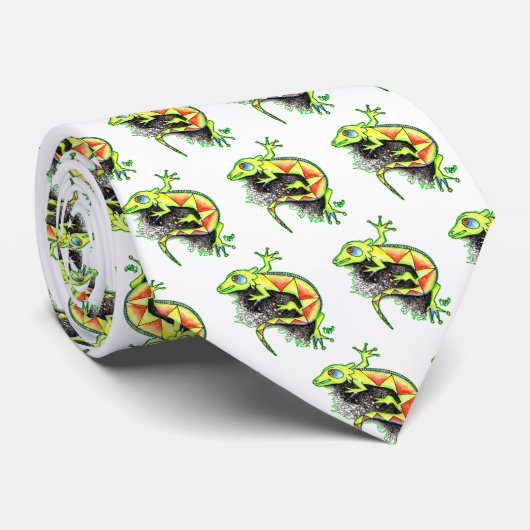 JUANA LA IGUANA KRAWATTE (Gerollt)