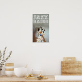 Juanita JAZZ HANDS Poster (Küche)