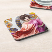 Juanita MEHR! Getränkeuntersetzer (Linke Seite)